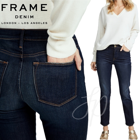 Frame Denim Denim - FRAME DENIM Le High Straight Jeans 25 B14